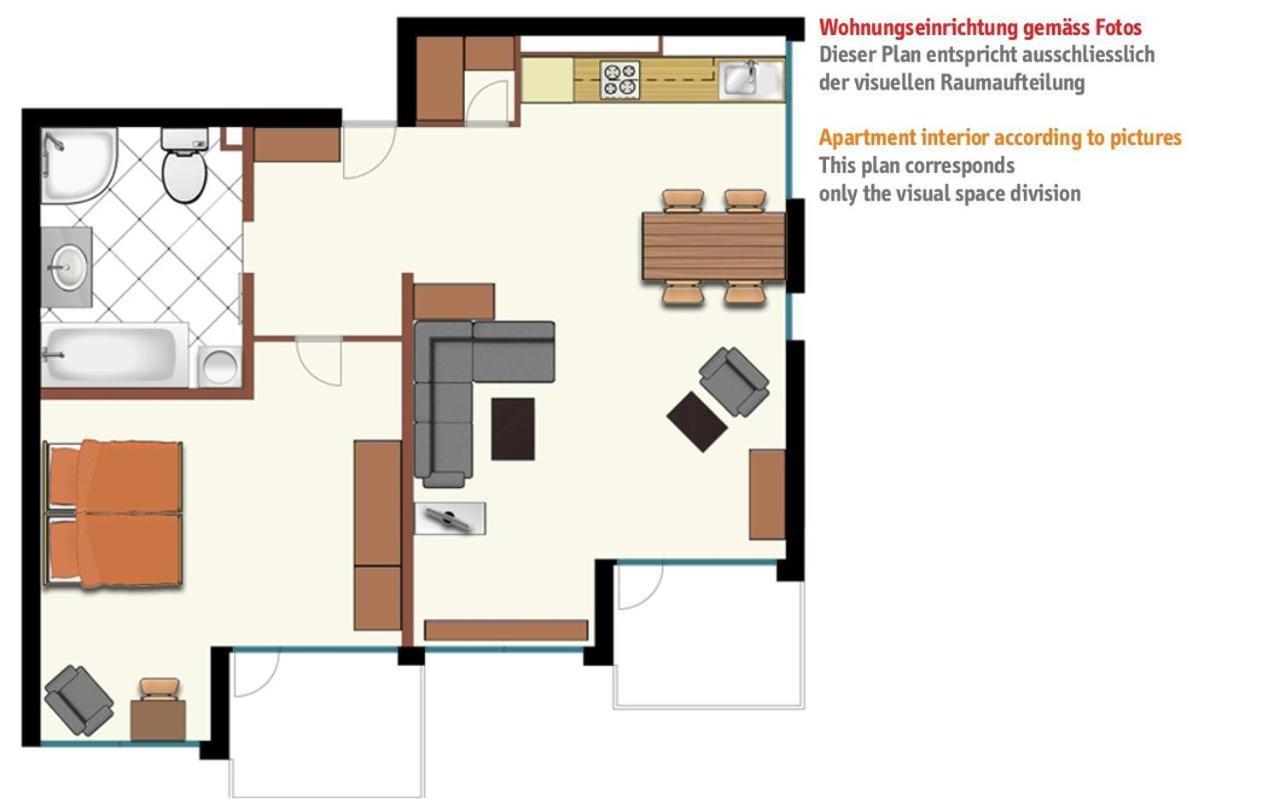 Apartmán Traunter Via Svatý Mořic Exteriér fotografie
